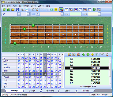 Chordshape Library